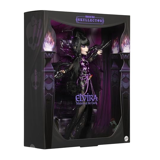 Elvira Goes Full Glam in New MONSTER HIGH Comic-Con Exclusive Skullector Doll_6