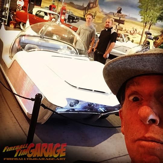 Automotive Pop Culture Movie and TV Car Art by Fireball Tim Garage