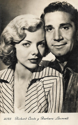 Richard Conte and Barbara Lawrence in Thieves' Highway (1949)