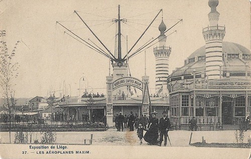 Exposition Universelle Liege (1905). Les Aéroplanes Maxim