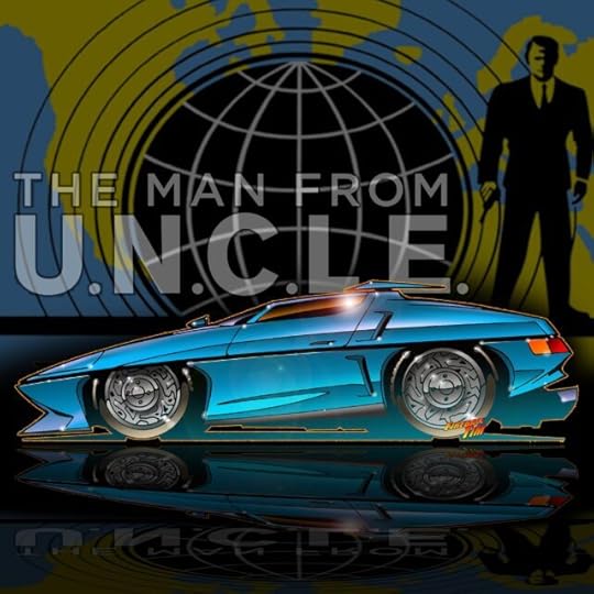 Automotive Pop Culture Movie and TV Car Art by Fireball Tim Garage