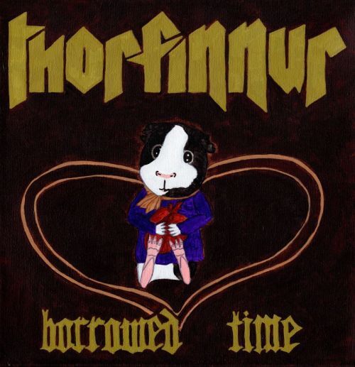 Rachel E Smith guinea pig painting Thorfinnur Borrowed Time