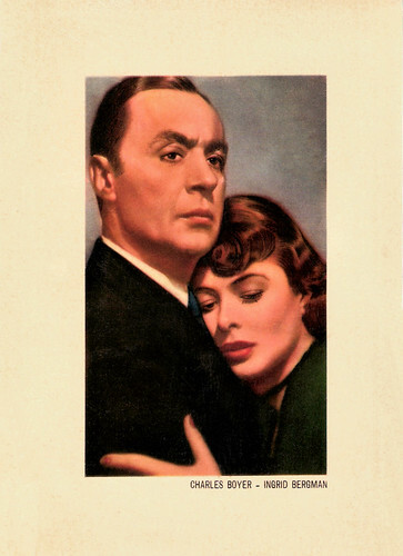 Charles Boyer and Ingrid Bergman in Arch of Triumph (1948)