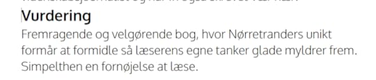 Lektørudtalelse DBC Vurdering