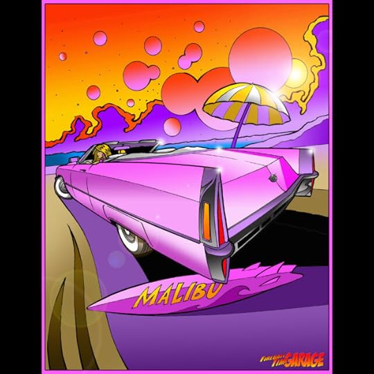 Automotive Pop Culture Movie and TV Car Art by Fireball Tim Garage