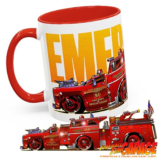 Automotive Pop Culture Movie and TV Car Art by Fireball Tim Garage