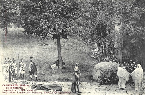 Mounet-Sully and others in Polyeucte (Cauterets)
