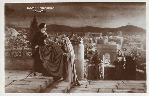 Ramon Novarro, Claire McDowell, May McAvoy and Kathleen Key in Ben-Hur (1925)