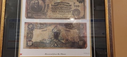 dollar bills recovered from the Titanic