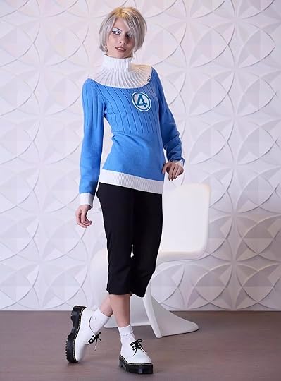 Her Universe Marvel The Fantastic Four: First Steps Sue Storm Uniform Girls Sweater