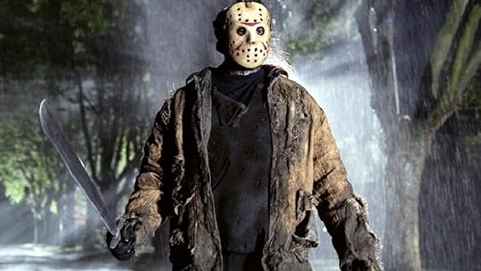 Jason Voorhees in the forest