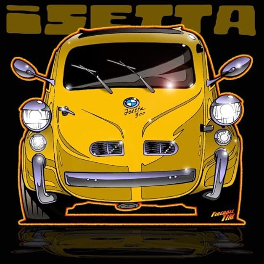 Automotive Pop Culture Movie and TV Car Sketches by Fireball Tim Garage