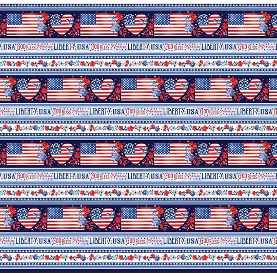 Faith, Family, Freedom Patriotic fabric by Nicole DeCamp for Kanvas Studios and Benartex Designer Fabric is available from Nancy Zieman Productions at ShopNZP.com