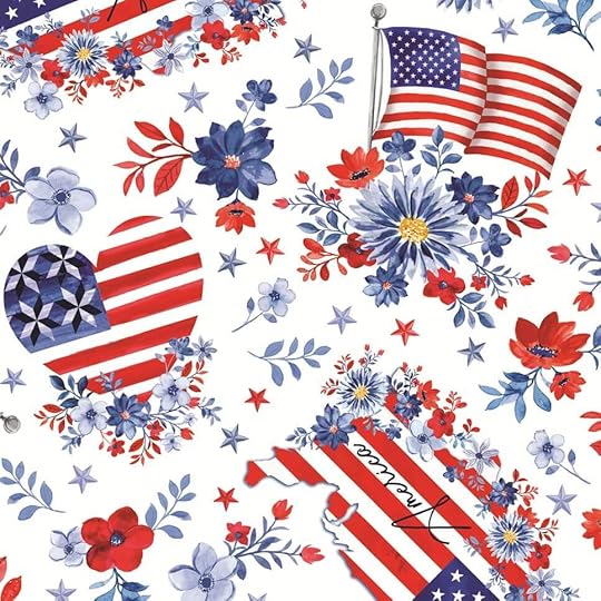 Faith, Family, Freedom Patriotic fabric by Nicole DeCamp for Kanvas Studios and Benartex Designer Fabric is available from Nancy Zieman Productions at ShopNZP.com