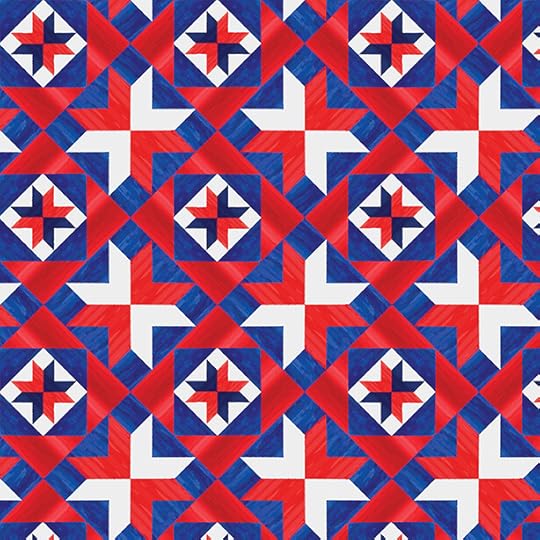 Faith, Family, Freedom Patriotic fabric by Nicole DeCamp for Kanvas Studios and Benartex Designer Fabric is available from Nancy Zieman Productions at ShopNZP.com