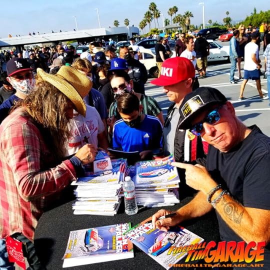 Magnus Walker Automotive Pop Culture Movie and TV Car Art by Fireball Tim Garage