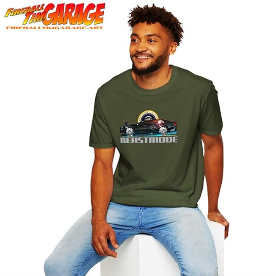 Presidential Limo Automotive Pop Culture Movie and TV Car Art by Fireball Tim Garage