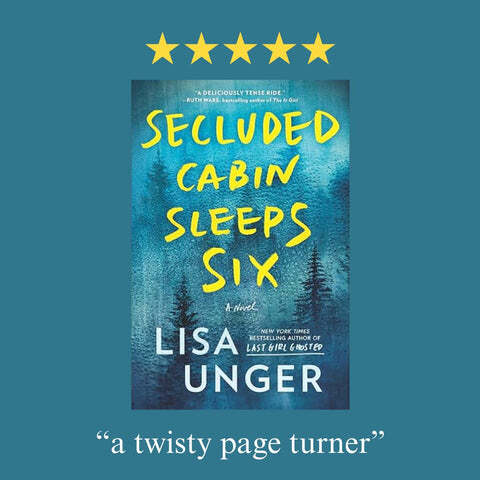 Secluded cabin sleeps six book review by best selling paranormal women's fiction book author Blair Bryan Midlife Magic meets Karma