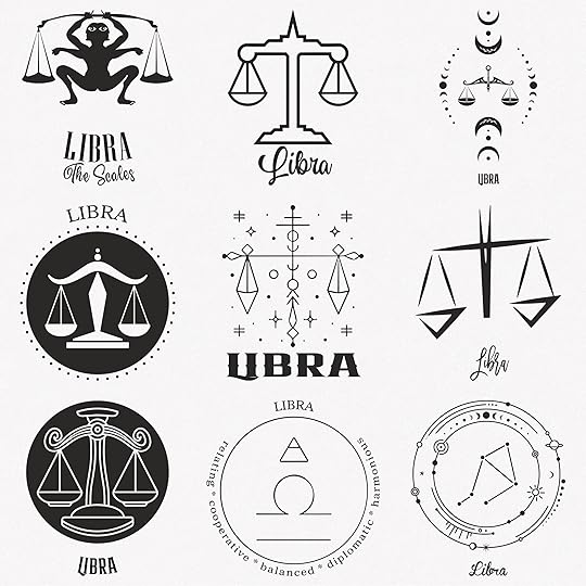 Buy Libra Svg, Scales Zodiac Symbol Svg, Libra Zodiac Sign Svg, 9-pack Libra Horoscope Svg Bundle, Libra Simple Svg Online in India - Etsy
