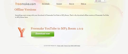 Freemake YouTube to MP3 Boom