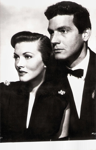 Paula Raymond and Paul Hubschmid in The Beast From 20,000 Fathoms (1953)