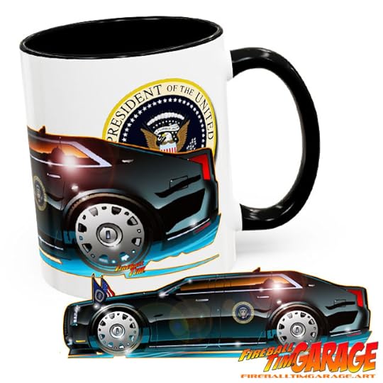 Automotive Pop Culture Movie and TV Car Art by Fireball Tim Garage