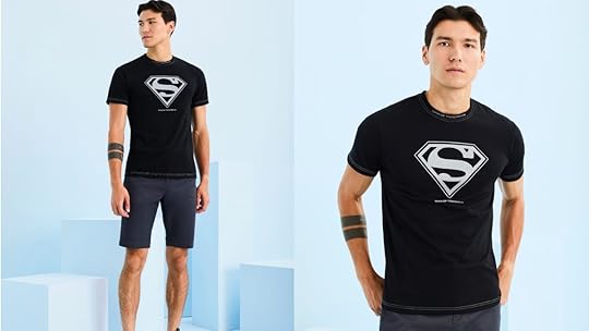 Superman Silver Logo t-shirt from Box Lunch