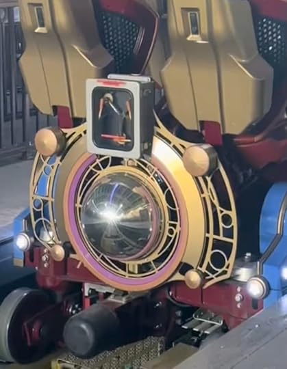 Universal Epic Universe Flux Capacitor from Back to the Future Easter Egg on Stardust racers
