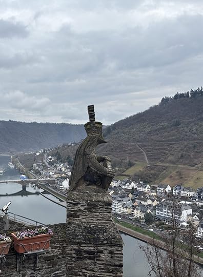 Lion Knight guarding Cochem Castle