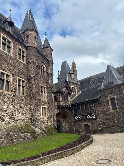 Walkway into Cochem Castle