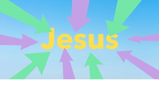 graphic of arrows pointing to the word
