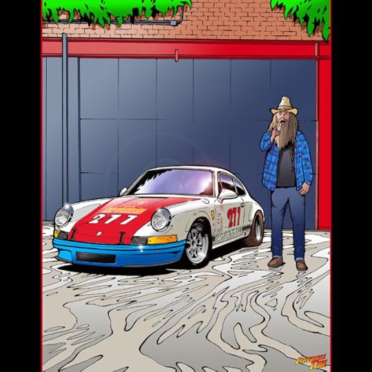 Automotive Pop Culture Movie and TV Car Art by Fireball Tim Garage