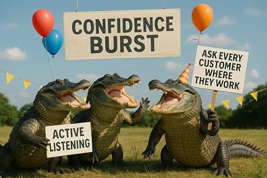 Wildly successful team training activity a confidence burst
