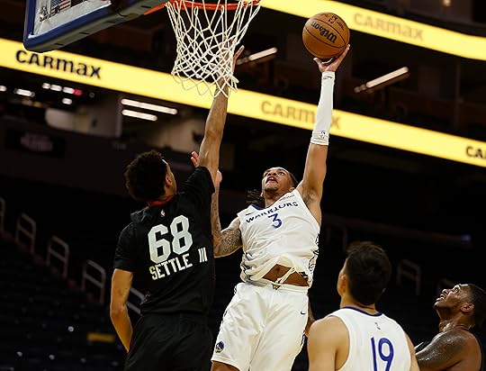Golden State Warriors’ Will Richard (3) takes a shot against...