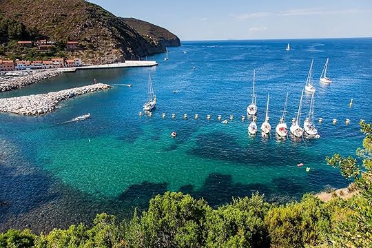 Capraia Island, Arcipelago Toscano National Park, Tuscany, Italy - Marina boats