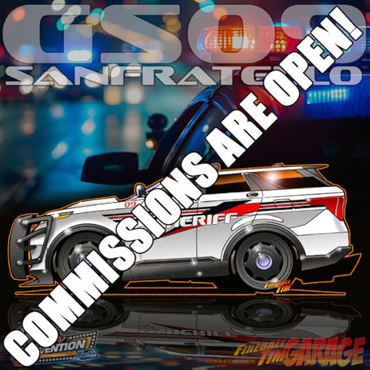 Automotive Pop Culture Movie and TV Car Art by Fireball Tim Garage