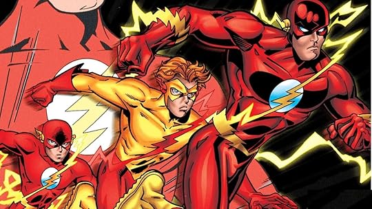 The DC Comics evolution of Wally West from Kid Flash to adult hero the Flash. 