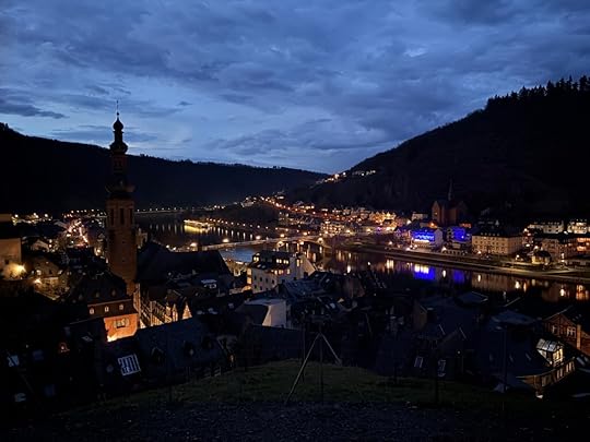 Cochem at night