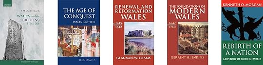 Oxford History of Wales (five books about Wales)