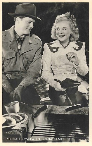 Sonja Henie and Michael O'Shea in It's a Pleasure (1945)