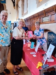 Sally Jenkins at Lichfield Book Extravaganza