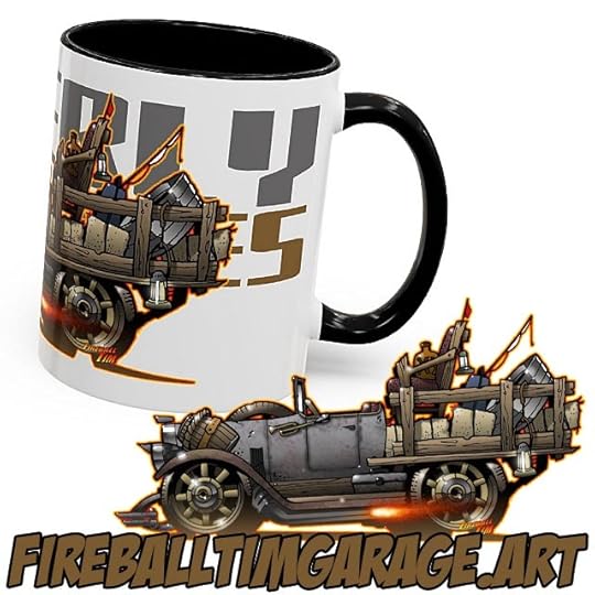 Automotive Pop Culture Movie and TV Car Art by Fireball Tim Garage