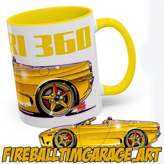 Automotive Pop Culture Movie and TV Car Art by Fireball Tim Garage
