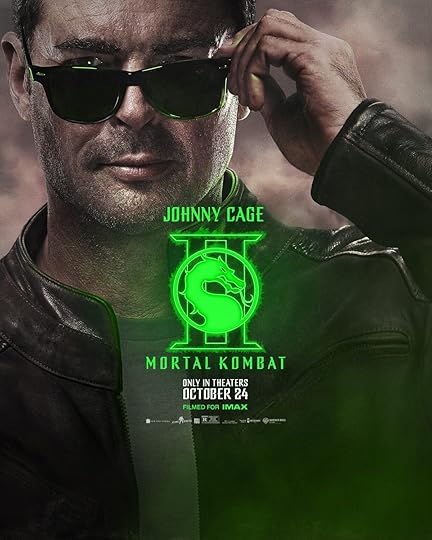 mortal kombat 2 poster johnny cage