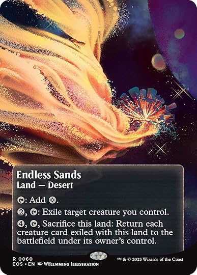Endless Sands_magic the gathering age of eternities exclusive card reveal