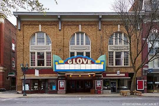 The exterior of the Glove theater in Gloversville, New York