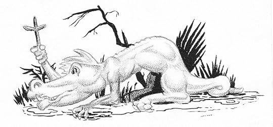 Undated and unidentified artwork by Harry Harrison