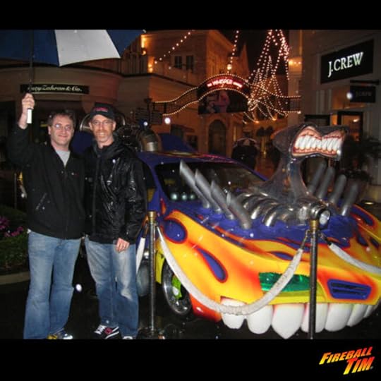 Automotive Pop Culture Movie and TV Car Art by Fireball Tim Garage