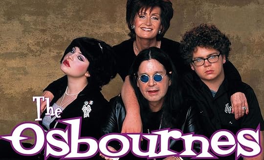 MTV promo image for their reality series The Osbournes.