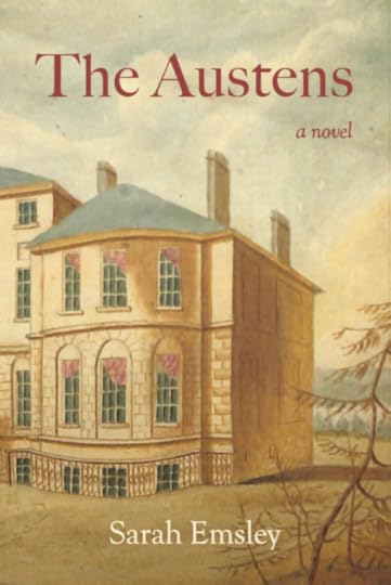 The Austens book cover: detail of a watercolour painting of Government House, Halifax